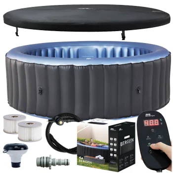 Mspa Bergen Inflatable Hot Tub for 4 Persons