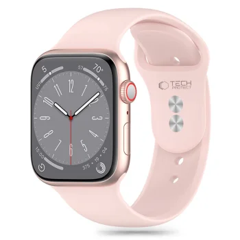 Tech-Protect Silicone Strap for Apple Watch 4/5/6/7/8/9/SE (38/40/41mm) - Pink