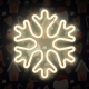 Forever Neon Декоративная Светодиодная Лампа Рисунок Освещение, Snowflake...