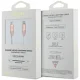 Guess USB-C / Lightning Cable 1.5m Embossed Logo, Pink