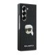 Karl Lagerfeld Saffiano Monogram Head Pin Case for Samsung Galaxy Z Fold 6, Black