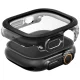 Uniq Voute Case with Tempered Glass for Apple Watch Ultra 49mm, Black