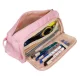 Maaleo 00024519 Two-Compartment School Pencil Case, Pink