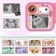 Wozinsky WDT-03 Instant Camera with Thermal Printer, Pink