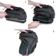 Wozinsky Large Bike Rack Bag 35L with Rain Cover, Black