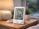 Digitālā meteoroloģiskā stacija ar termometru higrometru un ārējo sensoru