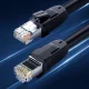 Ugreen Ethernet Patchcord Cable RJ45 Cat 8 T568B 2m, Black