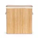Modernhome Bamboo Laundry Basket, 150L, 3 Compartments