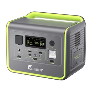 Fossibot F800 800W 512Wh ārējais akumulators (zaļš)