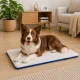 Fabric Pet Mat Lounger Bed for Dogs and Cats 70x53cm, Blue