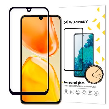 Wozinsky Full Glue Tempered Glass for Vivo X80 Lite / V25 Black