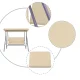 Multigarden Garden Swing Seat Base 127x100 cm, Beige