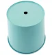 Practical balcony flower pot with handle, 16 cm, blue