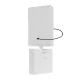Maclean MCE514 W LED Floodlight 10W 700lm IP65 4000K, White
