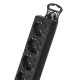 Maclean MCE194G Power Strip with Switch, 4 Outlets, 5m, 3500W