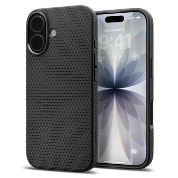 Spigen Liquid Air Case for iPhone 17, Black