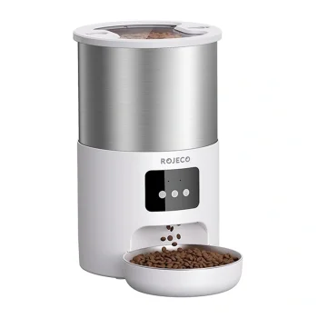 Rojeco Smart Pet Feeder Automatic Pet Food Dispenser, 4.5L