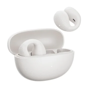 QCY Crossky C10 OWS Clip-on Wireless Earphones IPX5 Bluetooth 5.4 - White
