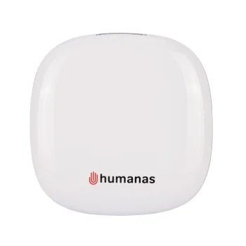 Humanas HS-PM01 Makeup Mirror with LED Lighting, White