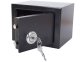 Home Safe with Key Lock, Black