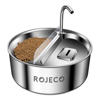 Rojeco Suņu un Kaķu Dzeramtrauks Bļoda Strūklaka Vieta Ūdenim 3.2L | Dog and Cat Water Fountain Drinker