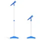 Multistore Kids Electric Guitar with Microphone and Stand, Blue