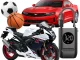 Portable Electric Air Compressor with Battery, 10 bar, LCD Display