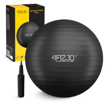 4Fizjo 932 Gymnastic Ball, 65 cm, Black