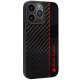 Audi Carbon Fiber Stripe Case for iPhone 13 / 13 Pro Black