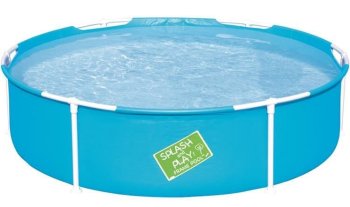 Bestway 56283 Steel Pro Metal Frame Pool, 152x38cm