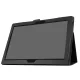 Lenovo Tab 4 10 (TB-X304F TB-X304L) Litchi Texture Stand Leather Case, Black