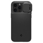 Spigen iPhone 15 Pro Max vāciņš Optik Armor Mag, melns