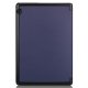 Huawei MediaPad T5 10.1\" Tri-fold Stand Smart Leather Case Cover, dark blue
