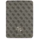 Guess Magnetic 4G Big Logo Folio Case for iPad Air 11\" 2024, Brown