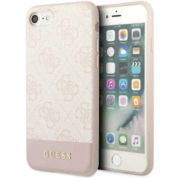 Guess Case for iPhone 7 / 8 / SE GUHCI8G4GLPI Pink