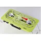 Camping Gas Stove Meva MOVE UKP23007, 2 Burners, 4.6kW, Green