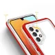 Case for Samsung Galaxy A32 5G Hybrid Armor Clear 3in1, Red