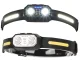 LED Headlamp with Motion Sensor, USB-C Rechargeable, Black