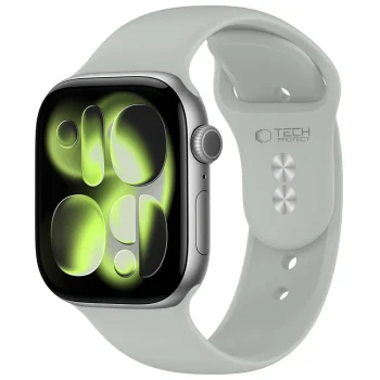 Tech-Protect Silicone dirželis Apple Watch 44 / 45 / 46 / 49 mm, pilkas