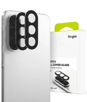 Ringke Camera Full Cover for Samsung Galaxy A37 / A57 5G, 2-Pack, Black
