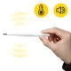 Elektroninis termometras 4FIZJO LITE su magnetiniu įkrovimo dėklu