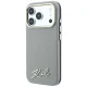 Karl Lagerfeld Saffiano Small Script MagSafe Case for iPhone 18 Pro / 17 Pro - Beige