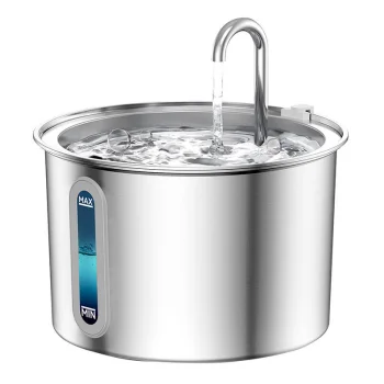 Oneisall PWF-001-1 Stainless Steel Water Fountain for Dogs and Cats, 2L
