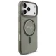 Guess IML Glitter Pearl Strap MagSafe case for iPhone 18 Pro / 17 Pro, black