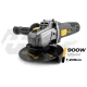 Angle Grinder 900W Variable Speed 125mm 10 Discs Humberg HM-410