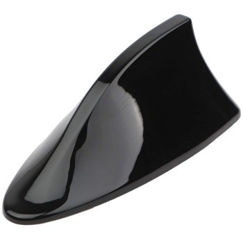 FM Shark Fin Antenna for Audi BMW Ford Opel VW, Black