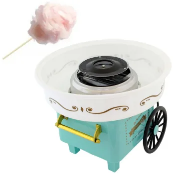 Cotton Candy Floss Sugar Wool Making Machine, Blue