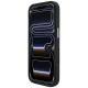 Guess Saffiano Peony & Ring MagSafe Case for iPhone 17 Pro / 18 Pro - Black
