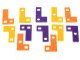 Kids Educational Logic Board Game Puzzle Tetris