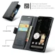 Google Pixel 9 Pro XL CASEME Wallet Magnetic Leather Case Cover, Black